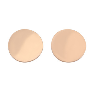 Custom Titanium Steel Zinc Alloy Round Metal Label Electroplated Die-Cast Baijiu <b>Bottle</b> Hardware Accessory with Adhesive Backing - Product Image 4