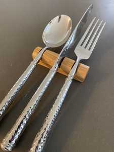 Handcrafted Long Handle <b>Wooden</b> Soup Ladle Natural Wood Cooking And Serving <b>Spoon</b> <b>Set</b> Non Stick Kitchen Utensils - Product Image 3