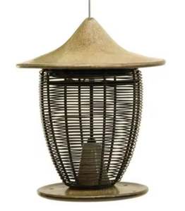 Jaula para Pájaros Colgante Redonda de Color Rosa con Asa en Metal, Diseño Moderno, Uso en Interiores, Exteriores y Jardín, Alta Calidad en Venta - Product Image 5