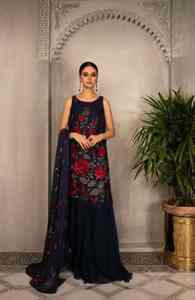 Shalwar Kameez pour femmes de haute qualité - Coton soyeux pakistanais Style indien-pakistanais Lavable Toutes saisons Couleurs personnalisées Femmes MASOORI - Product Image 6