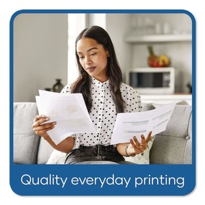 Boardwalk 8.5 In. X 11 In. 20 Lbs. Bond Weight 92 Bright 30 Percent Recycled Copy <b>Paper</b>-White 10-<b>Reams</b>/Carton - Product Image 6