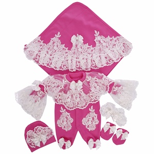 ชุดหมีผ้าฝ้ายถักไหมพรมสำหรับเด็กทารกหญิงแรกเกิดดีไซน์ใหม่สุดหรูสำหรับ100% - Product Image 1