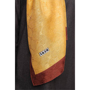 Chal Jacquard Cocoon 70x190 cm Amarillo - Product Image 5