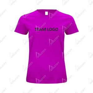 เสื้อฟุตบอลสีพื้นสำหรับผู้หญิง พร้อมโลโก้ทีมและหมายเลข ดีไซน์ทันสมัยและสวมใส่สบายสำหรับนักฟุตบอลและทีม - Product Image 1