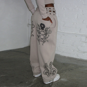 Ensemble sweat-shirt et jogging pour femme tendance, lavage à l'acide, polaire doux, confortable, chaud, survêtement d'hiver pour la salle de sport, l'entraînement, la course à pied, les voyages - Product Image 5