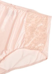 MONO RIDESR Comfort Redefined High-Waisted Lace Thong Cotton Spandex Briefs Boyshorts Canvas <b>Half</b>-<b>Slips</b> Beading Hole Decoration - Product Image 6