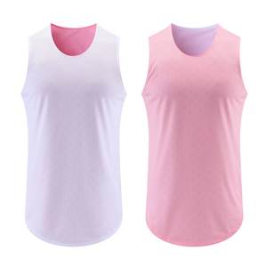 Maillot de basket-ball sans manches pour hommes de haute qualité, taille et couleur personnalisées, respirant, antibactérien - Product Image 3