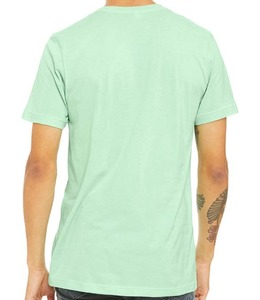 Bella + Canvas Adultes Heather CVC T-Shirt Adultes Personnalisé T-shirt à manches courtes pour hommes Tri-blend T-shirts - Product Image 2