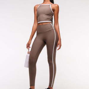 Nuevos Leggings Deportivos con Logotipo Personalizado, Leggings de Cintura Alta con Efecto Push-Up, Pantalones de Gimnasio y Fitness, Leggings de Yoga Sin Costuras para Mujer - Product Image 5