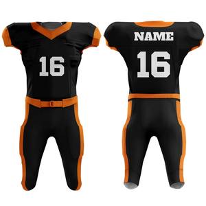 Personalizado 100% Poliéster 7v7 Bandera Uniforme de fútbol americano Conjuntos Personalizado Sublimado Transpirable Uniforme de fútbol americano - Product Image 4