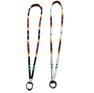 Cordones de cuentas de semillas hechos a mano personalizados, cordones de cuentas bohemias a granel con gancho para insignia de identificación, se aceptan personalizaciones - Product Image 4