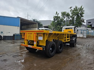 Remolque portador de bobina duradero con superficie antideslizante y mecanismos de bloqueo para un manejo y envío seguros de la bobina a precio de exportación - Product Image 5