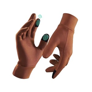 คุณภาพดีสูง อัตราที่ดีที่สุด ถุงมือปั่นจักรยานหิมะฤดูหนาว ผู้ชายอบอุ่น กันลมสําหรับถุงมือสกี ขนแกะขั้วโลกคุณภาพดีที่สุดและแผ่นเจล - Product Image 1