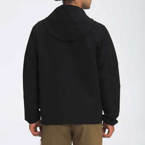 Chaqueta Cortavientos Impermeable con Capucha para Hombre, Invierno, Logotipo Frontal, Cuello Alto, Corte Holgado, Servicio OEM - Product Image 3