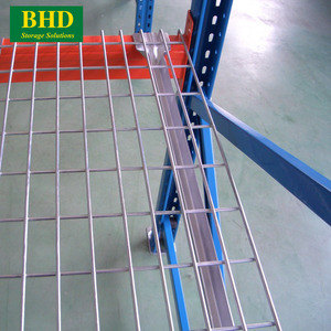 Factory Wholesale Prices CE Certified Zinc Steel <b>Wire</b> Mesh Decking for Teardrop Pallet <b>Rack</b> 2000-2500lbs Capacity Depth - Product Image 5