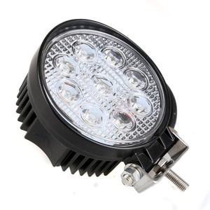 Luce da lavoro a LED rotonda 27W con LED 9X3W per accessori per auto e barche di profondità - Product Image 4