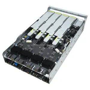 Stork סיטונאי ESC N8-E11 7U HGX H100 שרת שמונה GPU עם מעבדים כפולים דור 4 Xeon ניתנים להרחבה המיועדים לבינה מלאכותית גנרטייבית