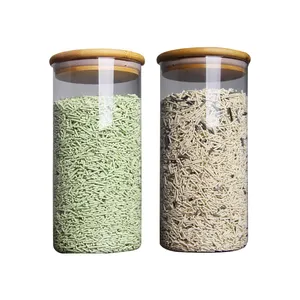 New design portable 6l soluble biodegradable plant tofu cat litter pets products
