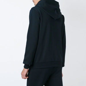 Sudadera con capucha de manga larga con cremallera deportiva para la temporada de invierno, venta al por mayor, diseño impreso personalizado, Sudadera con capucha con cremallera para hombre, servicio OEM personalizado - Product Image 2