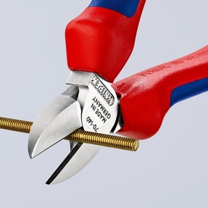For 140mm Metric <b>Side</b> <b>Cutters</b> Chrome Vanadium Steel Chrome-Plated Head Soft Grip Plastic Handles Industrial Grade Cutting - Product Image 5