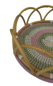 ถาดสานจากฟางข้าวผสมกับหวายโดยบริษัทฮิเอน ลวง - Product Image 5