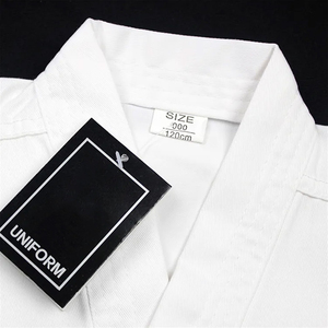 Alta calidad artes marciales jiu jitsu kimono de jiu jitsu uniformes Karate uniforme/Karate traje personalizar logotipo al por mayor - Product Image 4