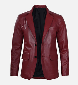 High Quality Custom Made Men's <b>Genuine</b> <b>Leather</b> <b>Jacket</b> with Stand Collar and Front Logo Hooded Winter Design Pakistan <b>Leather</b> - Product Image 4