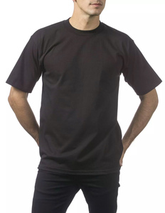เสื้อยืดผู้ชายคุณภาพสูง น้ำหนักเบา ผ้าฝ้าย 100% แขนสั้น คอกลม แห้งเร็ว ระบายอากาศดี ลายเรียบ รับสกรีนโลโก้ สำหรับฤดูร้อน - Product Image 3