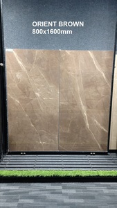 Carreaux de porcelaine GVT PGVT brillants super blancs de qualité supérieure 800x1600mm grande taille de dalle pour des applications luxueuses au sol et au mur - Product Image 6