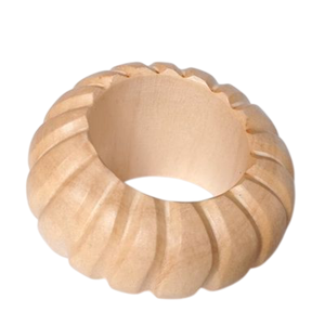 Ensemble de 8 anneaux de serviette en feuille d'or au design attrayant, design luxueux, décoration de table pour mariage, restaurant, fête, dîner - Product Image 3