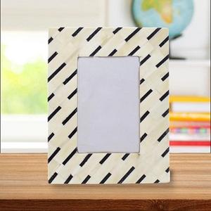 Cadre photo artisanal en incrustation d'os Design unique Taille parfaite pour la décoration intérieure Prix très raisonnable de l'Inde - Product Image 3