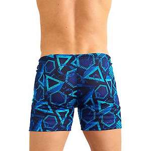 Motif personnalisé Planche de surf en polyester à séchage rapide pour hommes Short Swim Trunk Anti-UV Waterproof Custom Logo on Waist - Product Image 5