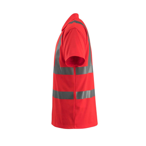 Camiseta Polo de Seguridad de Alta Visibilidad, Transpirable e Impermeable, con Diseño Clásico para la Seguridad en el Lugar de Trabajo - Product Image 2
