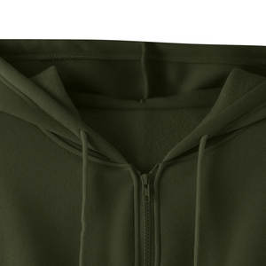 Haute qualité décontracté Streetwear goutte épaule Anti-rides respirant Hodies pour femme recadrée à capuche pour femmes - Product Image 5