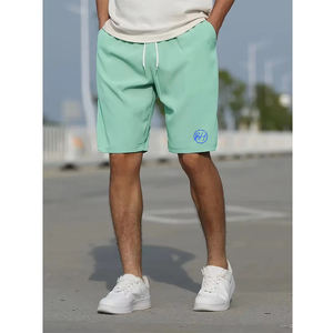 OEM/ODM Short de course pour homme Short en tricot surdimensionné en coton épais pour homme Short décontracté pour homme - Product Image 4