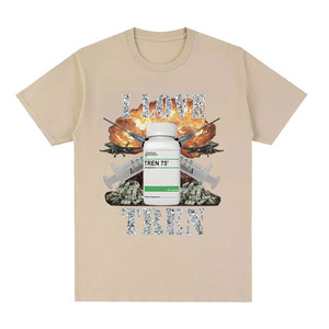 Unisex เสื้อยืดผ้าไหมพิมพ์ลายสกรีนสไตล์ย้อนยุคทันสมัยโอเวอร์ไซส์ดีไซน์ไหล่ตกแขนสั้นลำลองแห้งเร็ว - Product Image 6