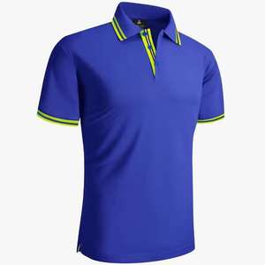 Venta al por mayor de moda para Boss Golf para Polo camiseta logotipo personalizado bordado 100% poliéster uniforme de manga corta - Product Image 3