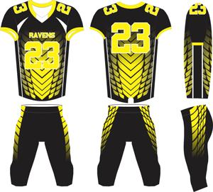 Camiseta de Fútbol Americano de Alta Calidad, Manga Corta, Estampada, Uniforme Personalizado - Product Image 6