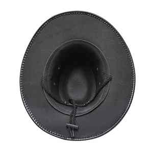 Chapeaux de cowboy formels en laine personnalisés unisexes, meilleure qualité, chauds, respirants, vêtements de sport pour adultes, voyage en plein air, hiver, service OEM - Product Image 3