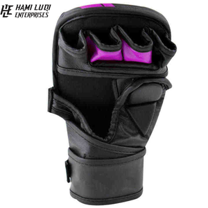 2025 gros boxe tireur Muay Thai gants d'entraînement en cuir PU cuir de vachette tireur gants de boxe Logo personnalisé et Design - Product Image 5