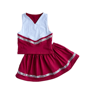 Uniforme de cheerleading personnalisé, vêtements pour équipe de cheerleading, vêtements de performance légers et extensibles pour femmes, shorts 100% polyester, sublimation - Product Image 5