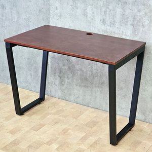 Concept Trapeze Assembly <b>Desk</b> 100x60cm Modern Minimalist Design Ergonomic <b>Foldable</b> Metal Office Furniture-HBTC001 - Product Image 2