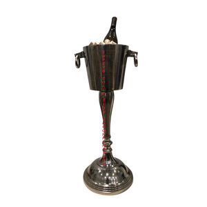 Support de refroidisseur de vin en métal noir sur Offre Spéciale vente en gros et fournisseurs d'antiquités en laiton de haute qualité - Product Image 4