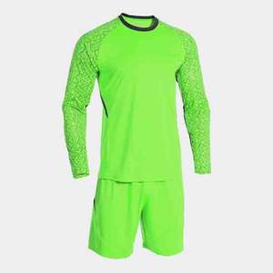 Uniforme de football 100% polyester de haute qualité Maillot respirant à manches courtes Vêtements d'équipe personnalisés Ensembles de coupe automatisés Service OEM - Product Image 1