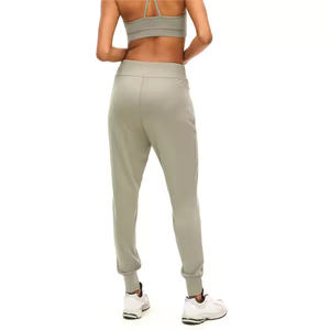 Best Selling Women's Casual <b>Winter</b> <b>Trousers</b> Quick Dry Fleece Joggers Elastic Mid Waist Closure Streetwear Style Multi-Colors - Product Image 2