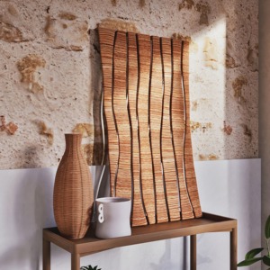 Gran jarrón decorado en color natural Hecho en Vietnam Material ecológico para decoración del hogar y decoración de vajilla al por mayor - Product Image 2