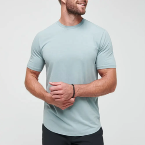 Personnalisé écologique 180 Gsm pour Pima coton T-Shirts 100% coton de haute qualité Logo uni vierge promotionnel Sport Street Wear - Product Image 4