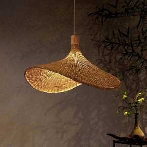 Suspension en bambou naturel léger et durable avec design contemporain pour décorations intérieures modernes - Product Image 2