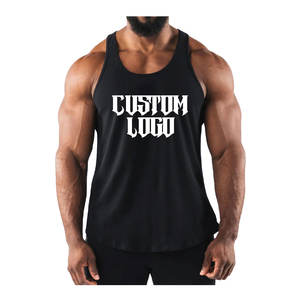 Chalecos Deportivos de Algodón y Elastano, Transpirables, Talla Grande, para Gimnasio, Entrenamiento, Camiseta sin Mangas para Hombre, Ropa Deportiva para Fisicoculturismo - Product Image 1