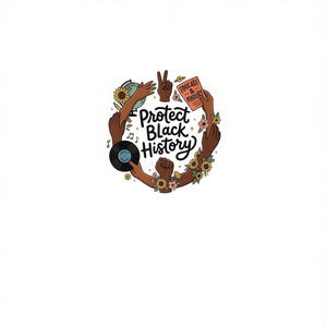 Maglietta a maniche lunghe per il Mese della Storia Nera, prodotto promozionale per la protezione della storia dei neri - Product Image 2